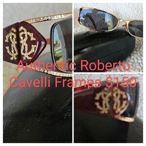 Roberto Cavelli Glass Frames (Authentic)